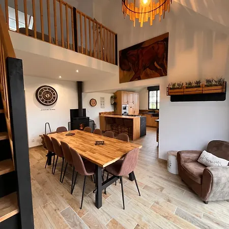 Madelaine Ranch, Maison De Campagne 10 Personnes Le Gast Esterno foto